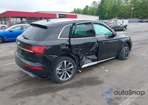 2021 Audi Q5 Premium 45 Tfsi Quattro S Tronic из США, поврежденный, VIN WA1AAAFY2M2008206